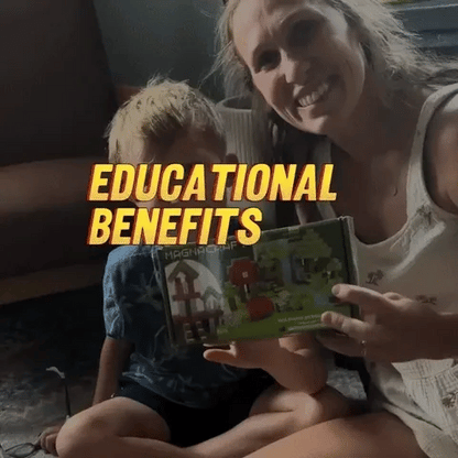 Kids Montessori Original Minecraft Magnetics™ Blocks