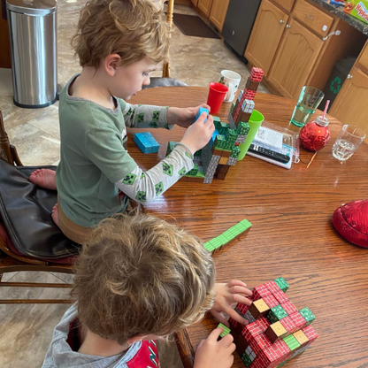 Kids Montessori Original Minecraft Magnetics™ Blocks